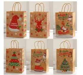 (image for) JL XMAS GIFT BAGS - SMALL