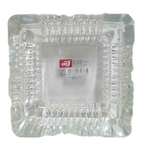 (image for) JL ASH TRAY CLEAR SQUARE - STD