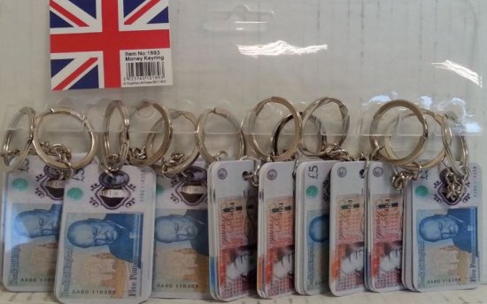 (image for) JL KEYRING MONEY - STD