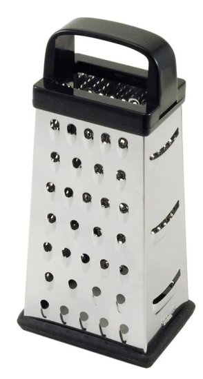 (image for) CHEF AID GRATER 4 SIDE S/STEEL - STD