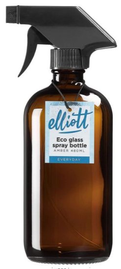 (image for) ELLI GLASS BOTTLE BROWN - STD