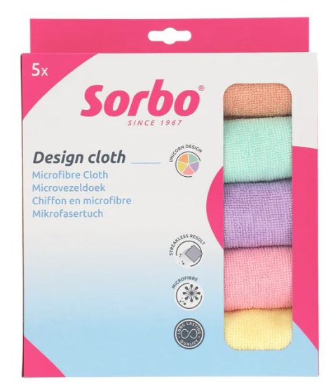 (image for) SORBO MICROFIBRE CLOTH U/CO P5 - 40X40