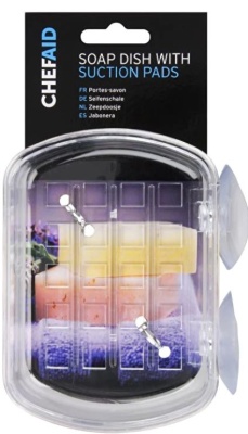 (image for) CHEF AID SOAP DISH+SUCTION PAD