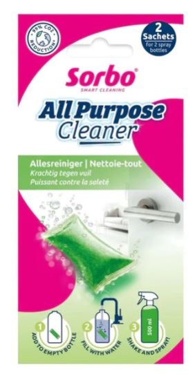 (image for) SORBO A/PURPOSE CLEANER SACHET - 2S