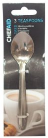 (image for) CHEF AID TEASPOONS S/STEEL - S