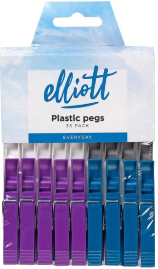 (image for) ELLI PLASTIC PEGS - 36S