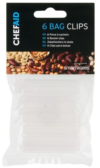 (image for) CHEF AID 6 MINI BAG CLIPS