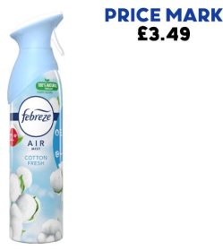 (image for) FEBREZE A/FRESH COT/FRE PM3.49 - 300ML