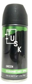 (image for) TUSK DEO BODY SPRAY GREEN - 150ML