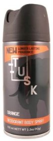 (image for) TUSK DEO BODY SPRAY ORANGE - 150ML