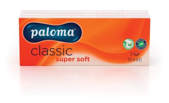 (image for) PALOMA POCKET TISSUE 3PLY - 9S