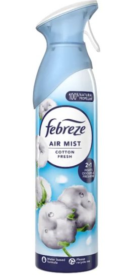 (image for) FEBREZE A/FRESH COTTON FRESH - 185ML