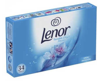 (image for) LENOR TUMBLE DRYER SHEETS SPRING AWAKENING - 34S