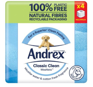 (image for) ANDREX WASHLETS CLASSIC CLEAN