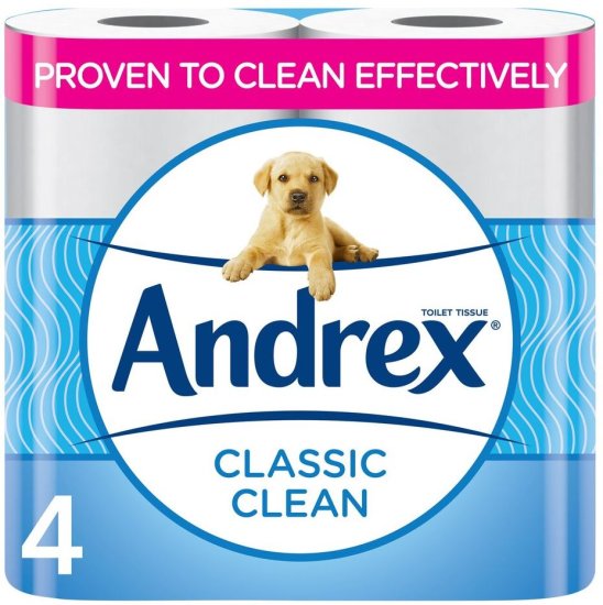 (image for) ANDREX T/ROLL CLASSI WHT 220SC - 4S