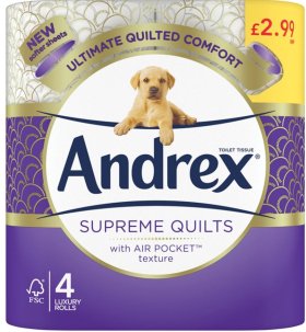 (image for) ANDREX T/ROLL SUP QUILT PM2.99