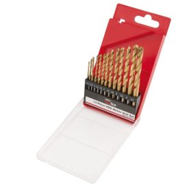 (image for) DRAPER DRILL SET 13 PCS RED L - 68415