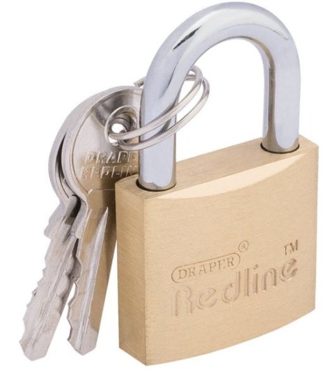 (image for) REDLINE BRASS PADLOCK - 30MM