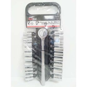 (image for) REDLINE 19PC SOCKET SET 1/2" - 1/2"SQ