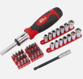 (image for) REDLINE SCREWDRIVER &BIT SET - 40S