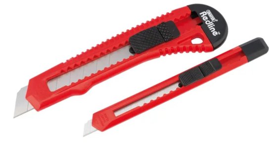 (image for) REDLINE RETRACT BLADE KNIF SET - 2S