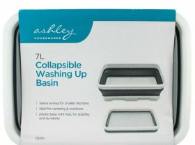 (image for) COLLAPSIBLE W/UP BASIN+DRAIN - 7L