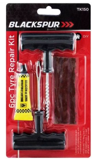 (image for) BLKSPUR TYRE REPAIR KIT 6PCS - 6PCS