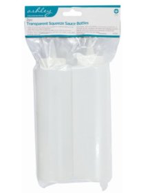 (image for) ASHLEY TRANSPARENT SQUEEZE SAUCE BOTTLES - 2S