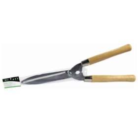 (image for) GREEN BLADE HEDGE SHEARS WOODEN HANDLE - 50CM