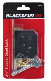 (image for) BLKSPUR 3 LEVER DEAD LOCK - 2.5"