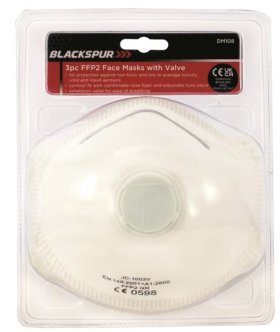 (image for) BLKSPUR FFP2 FACE MASK W VALUE - 3S