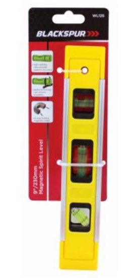 (image for) MAGNETIC SPIRIT LEVEL - 9\"