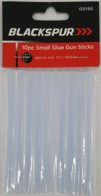 (image for) BLKSPUR SMALL GLUE STICKS 10S - 100MM