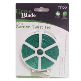 (image for) GREEN BLADE GARDEN TWIST TIE - 50M