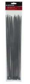 (image for) BLKSPUR CABLE TIE SILVER 30S - 15"