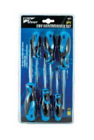 (image for) PROUSER SCREWDRIVER SET CRV - 6PC