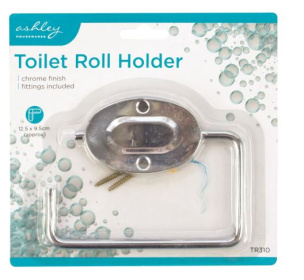 (image for) ASHLEY TOILET ROLL HOLDER 12.5X9