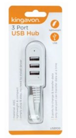 (image for) K/VON 3 PORT USB HUB - STD