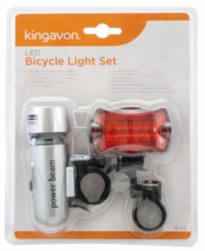 (image for) K/VON BICYCLE LED LIGHT SET - 4AAA
