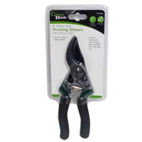 (image for) GREEN BLADE PRUNING SHEARS H/D - 8"