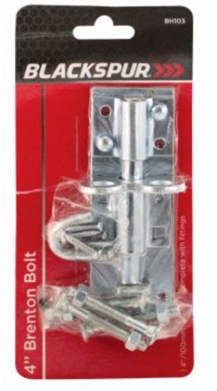 (image for) BLKSPUR BRENTON BOLT 4"