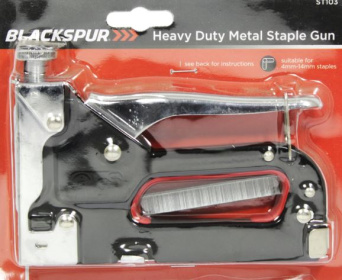 (image for) BLACKSPUR HEAVY DUTY METAL STAPLE GUN