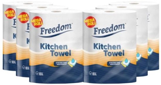 (image for) FREEDOM MEGA K/ROLL 2PLY - JUMBO