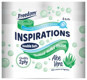 (image for) FREEDOM T/ROLL PERF ALOE 2PL