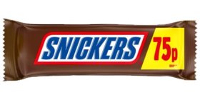 (image for) SNICKERS CHOCOLATE PM75P - 48G