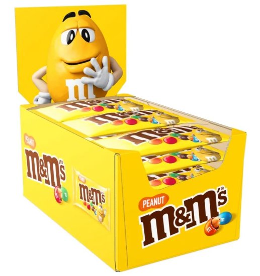 (image for) M&M\'S PEANUT BAG - 45G 