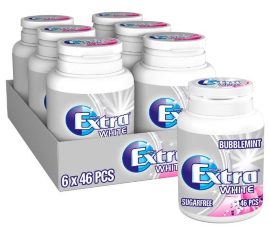 (image for) EXTRA WHITE BUBBLEMINT 46S - 64G