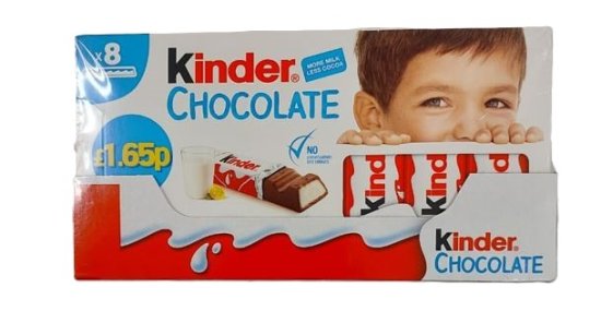 (image for) KINDER CHOCOLATE 8S PM1.65 - 100G