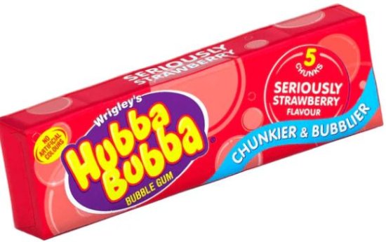 (image for) HUBBA BUBBA STRAWBERRY 5S - 35G