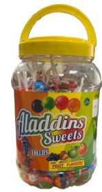 (image for) FRUIT LOLLIES BOX 120S - 900G